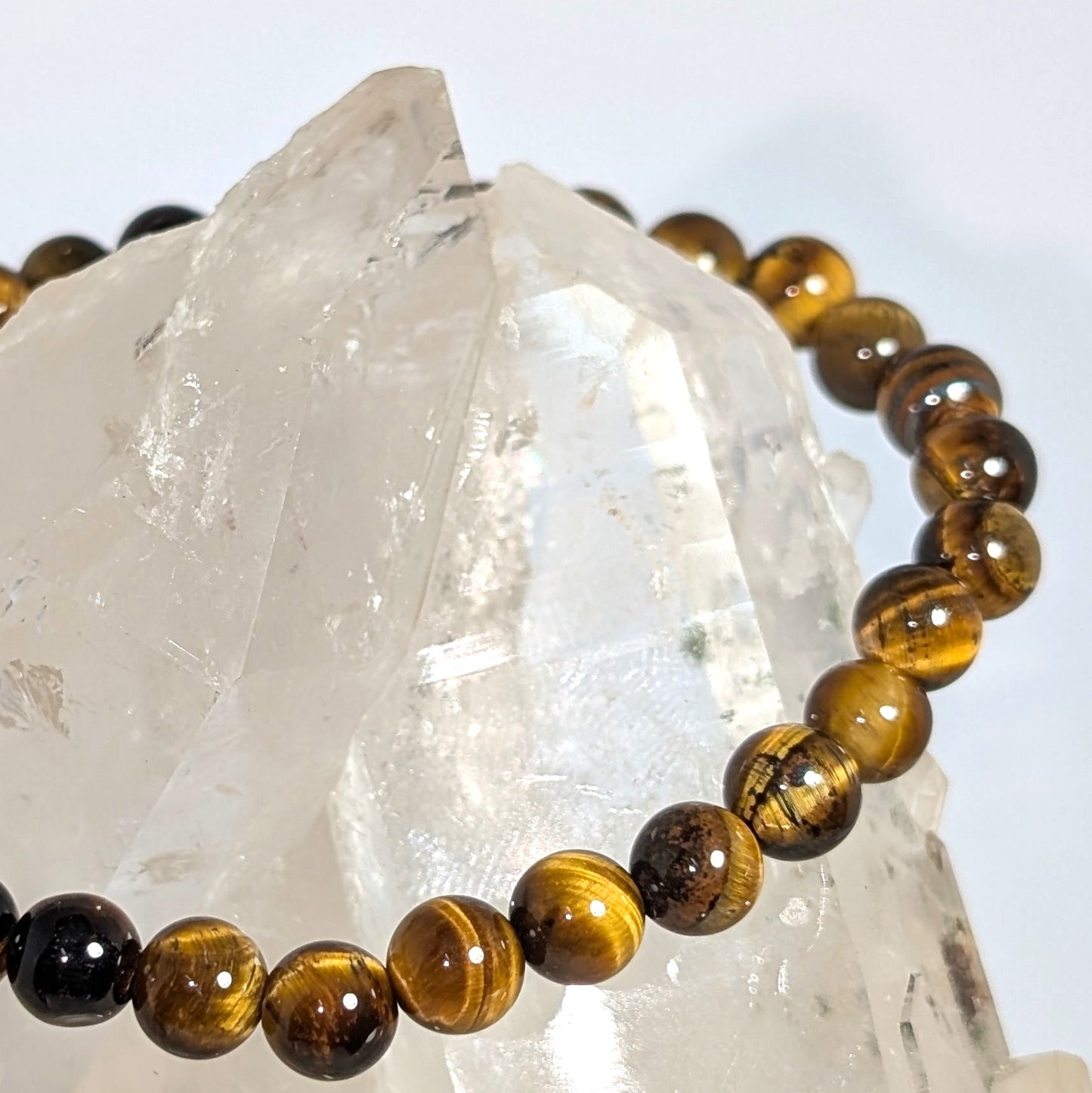 6mm Tigers Eye Bracelet