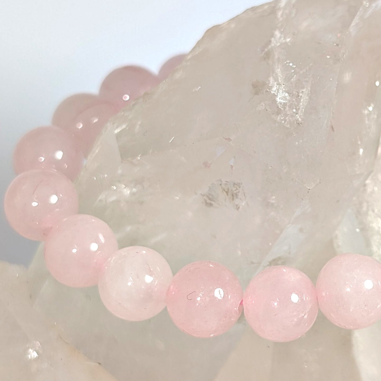8mm Rose Quartz Bracelet