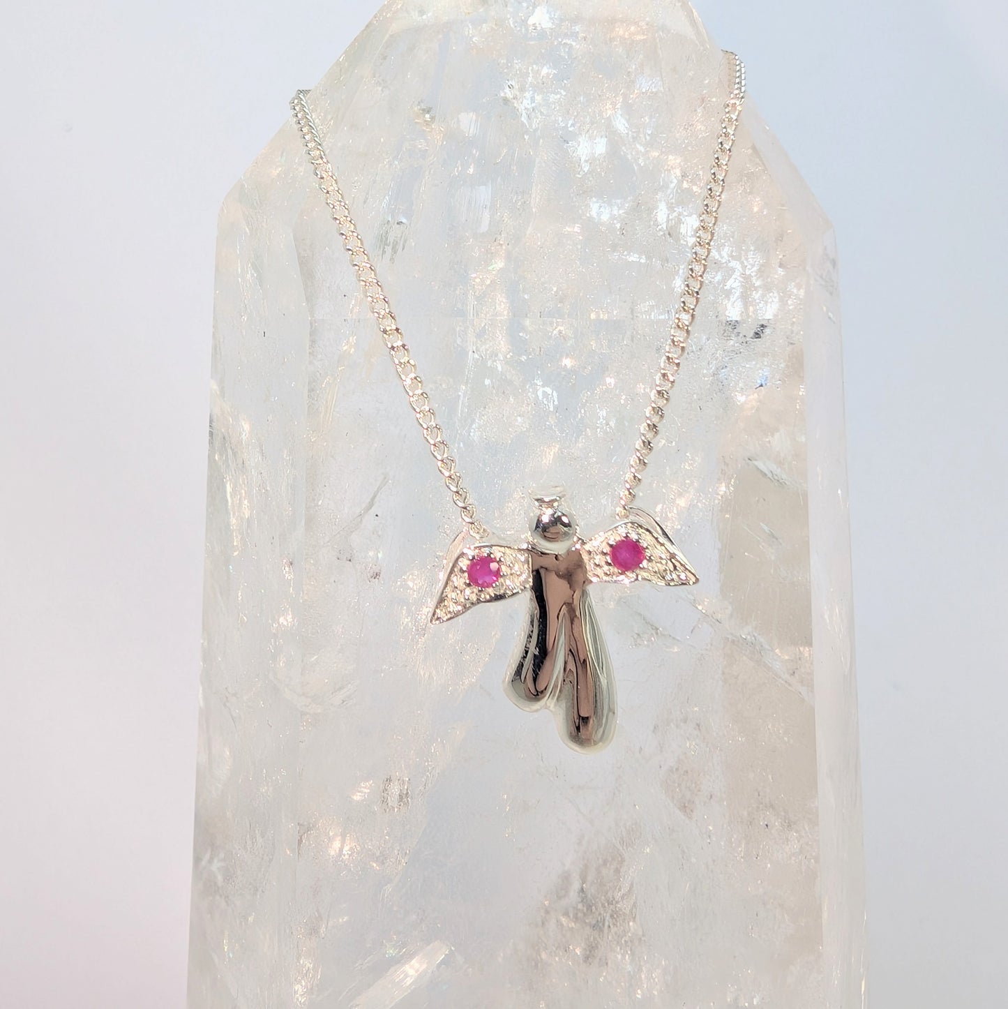 Angel Sterling Silver Pendant