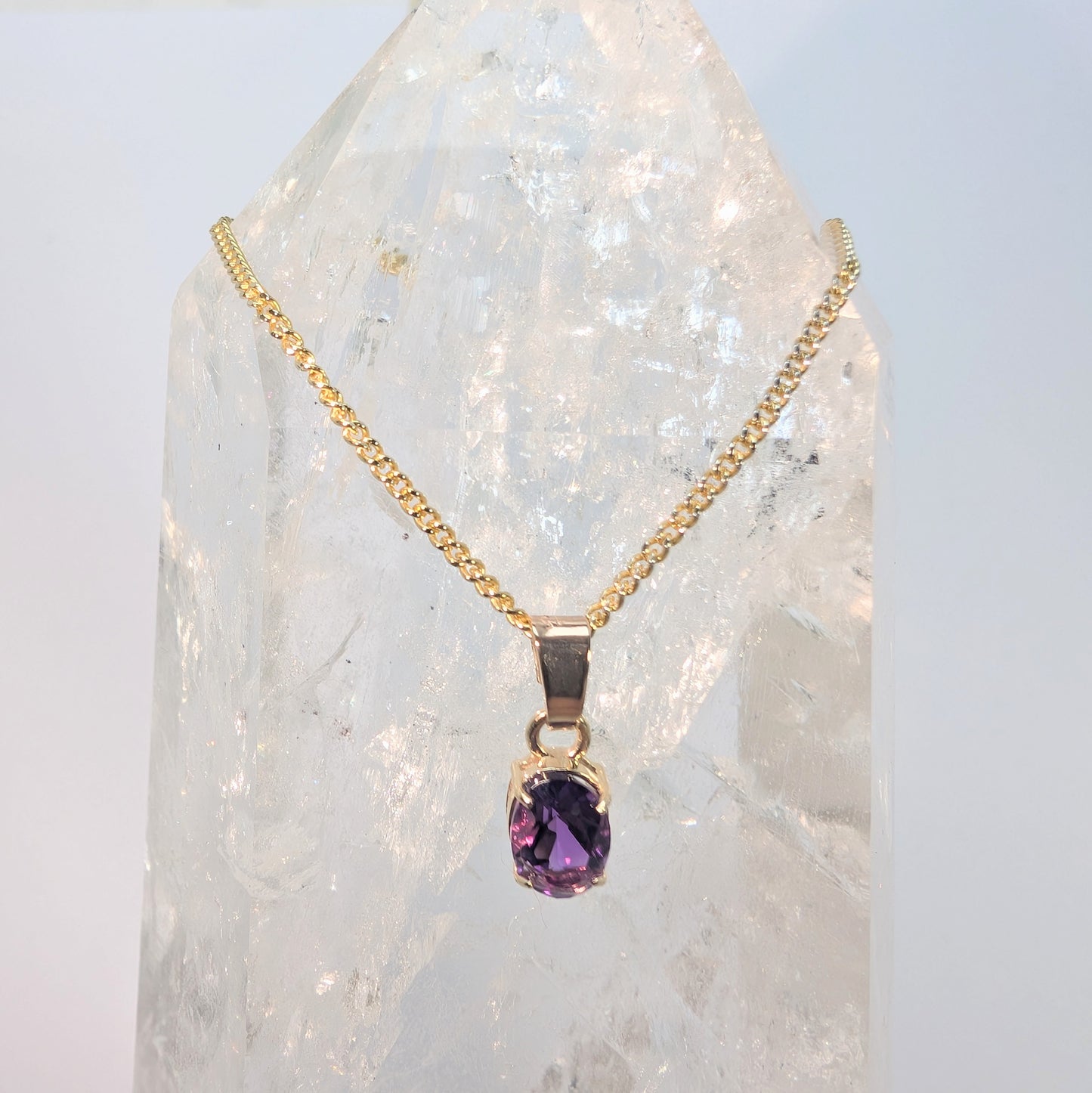 7x5 C 9ct Gold Pendant