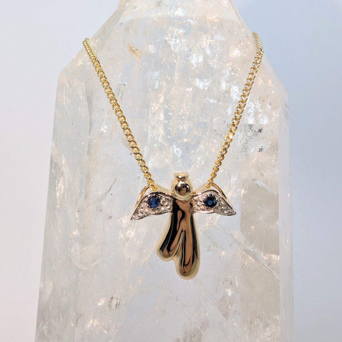 Angel 9ct Gold Pendant