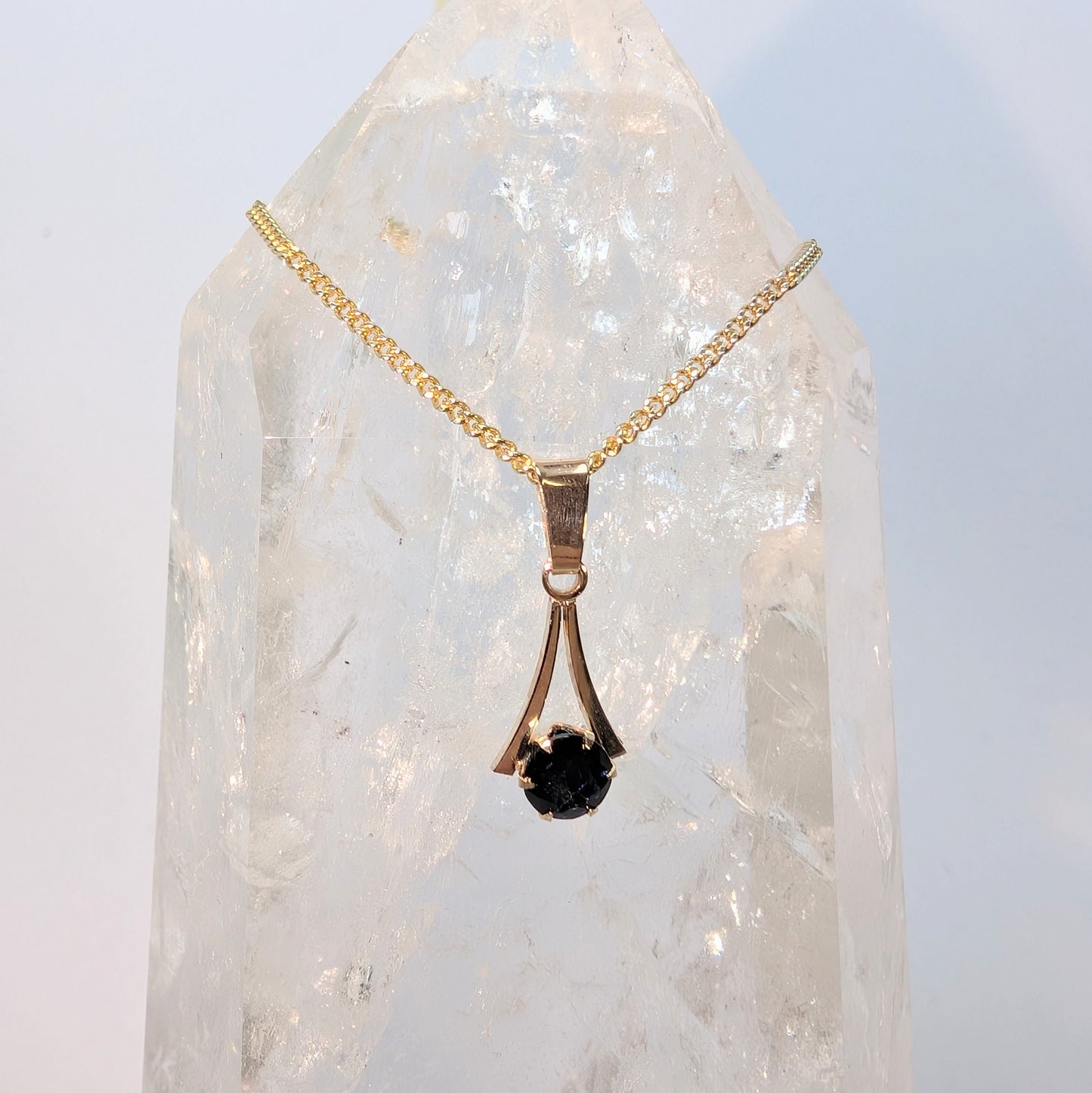 5mm A Pendant 9ct Gold