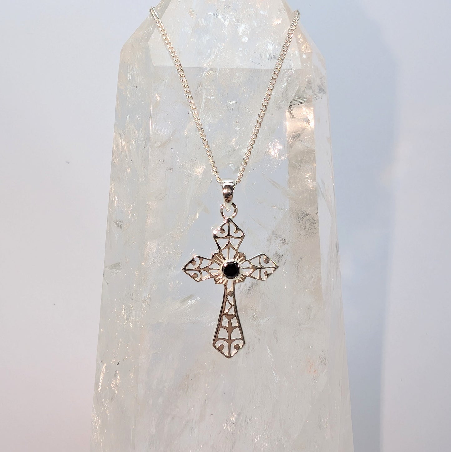 Celtic Cross Sterling Silver Pendant