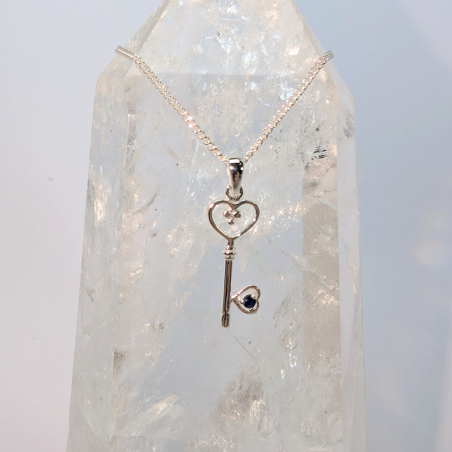 Key Pendant Sterling Silver