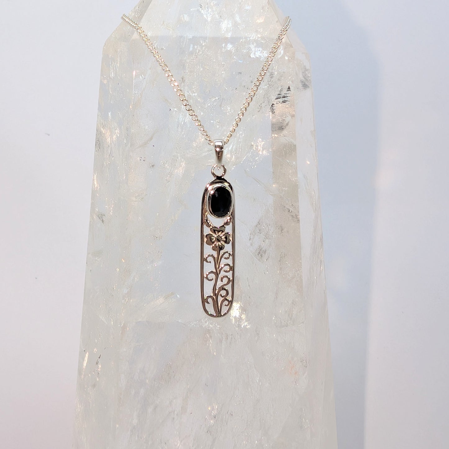 Paddle Sterling Silver Pendant