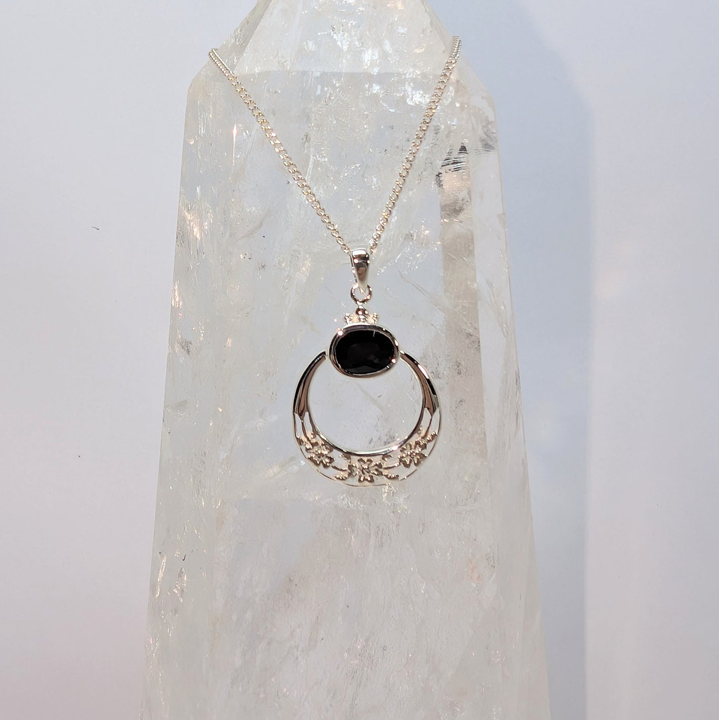 Celtic Hoop Sterling Silver Pendant