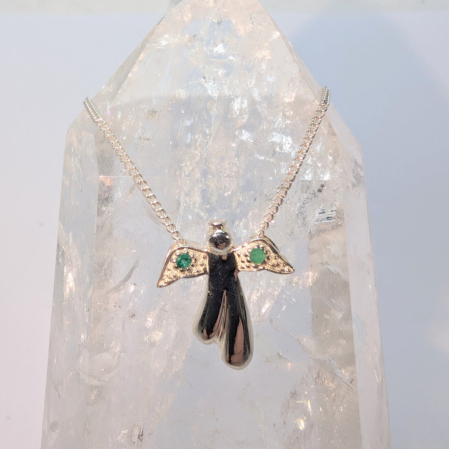 Angel Sterling Silver Pendant