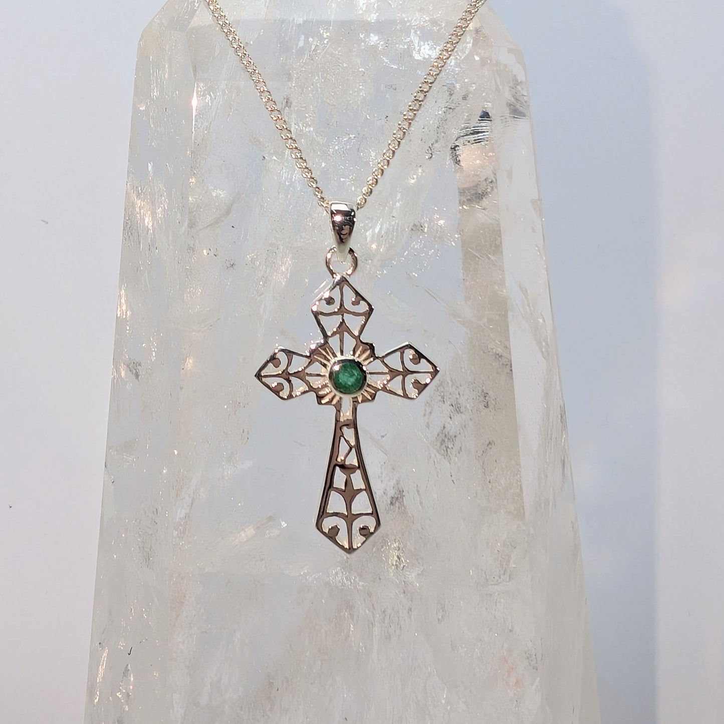 Celtic Cross Sterling Silver Pendant