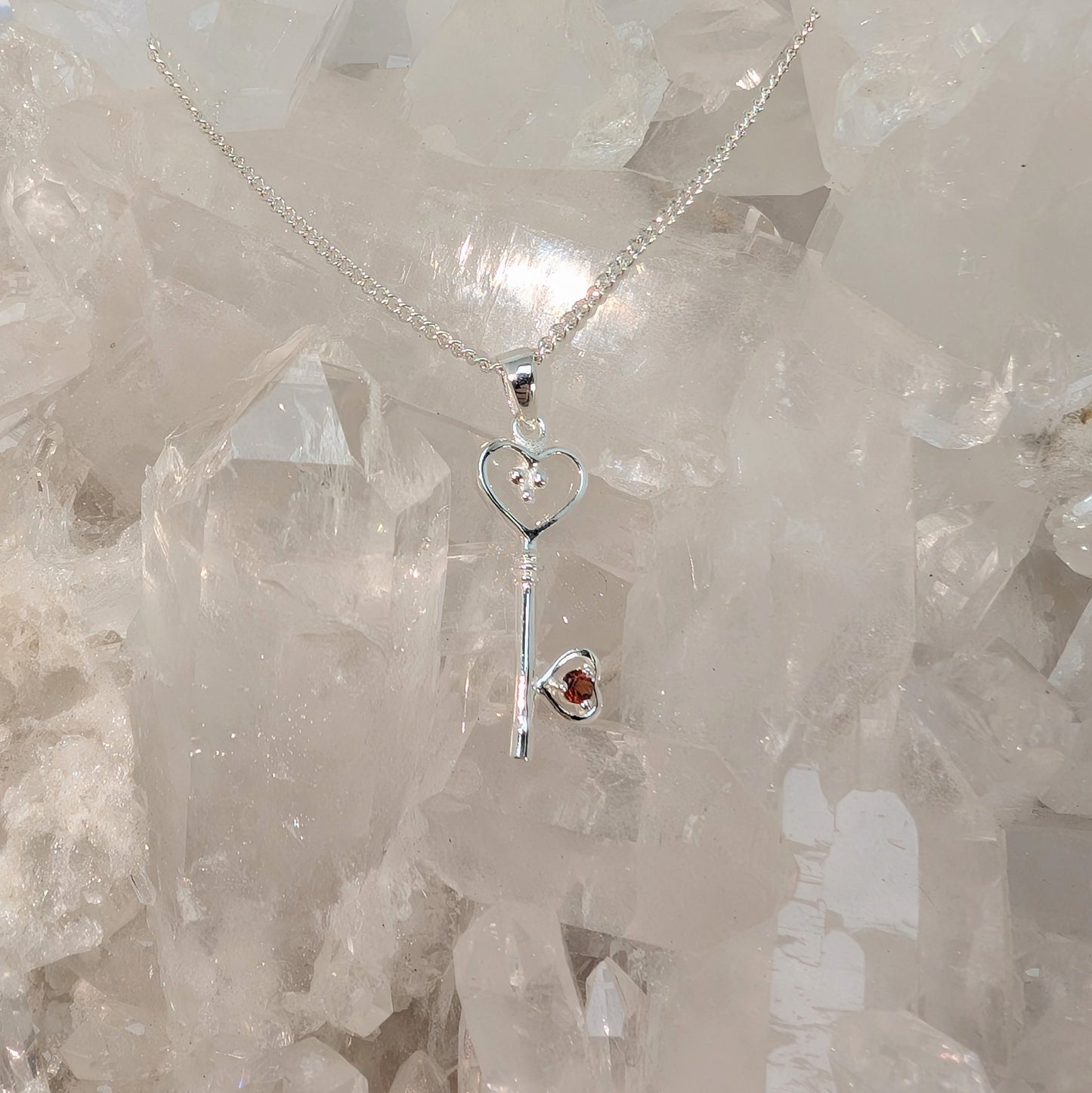 Key Pendant Sterling Silver