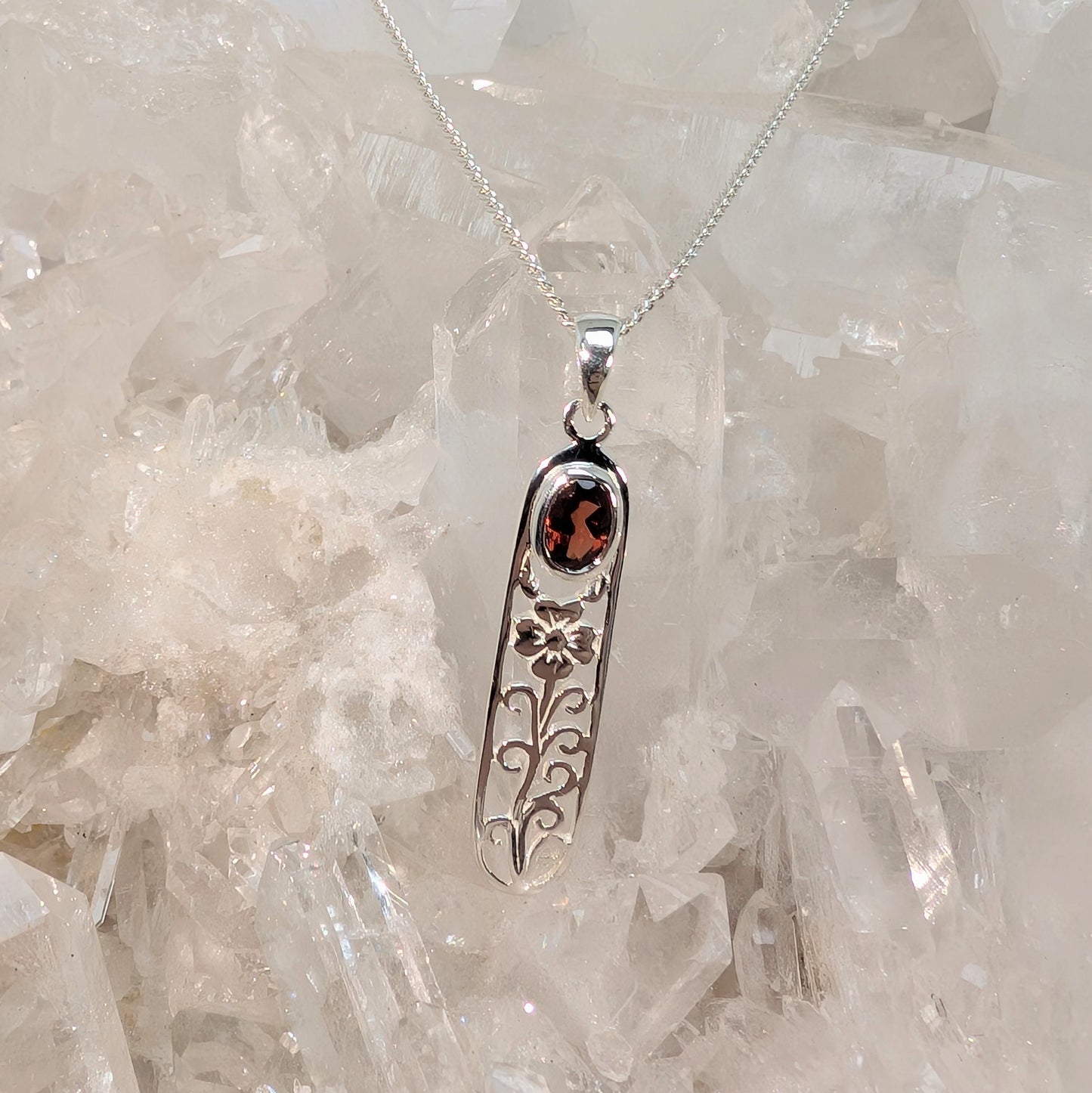 Paddle Sterling Silver Pendant