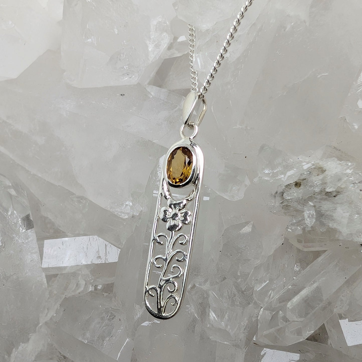 Paddle Sterling Silver Pendant