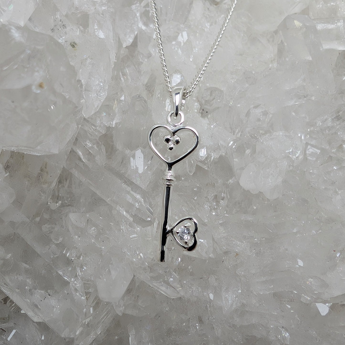 Key Pendant Sterling Silver
