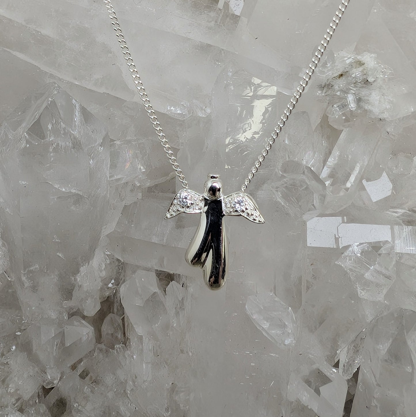Angel Sterling Silver Pendant