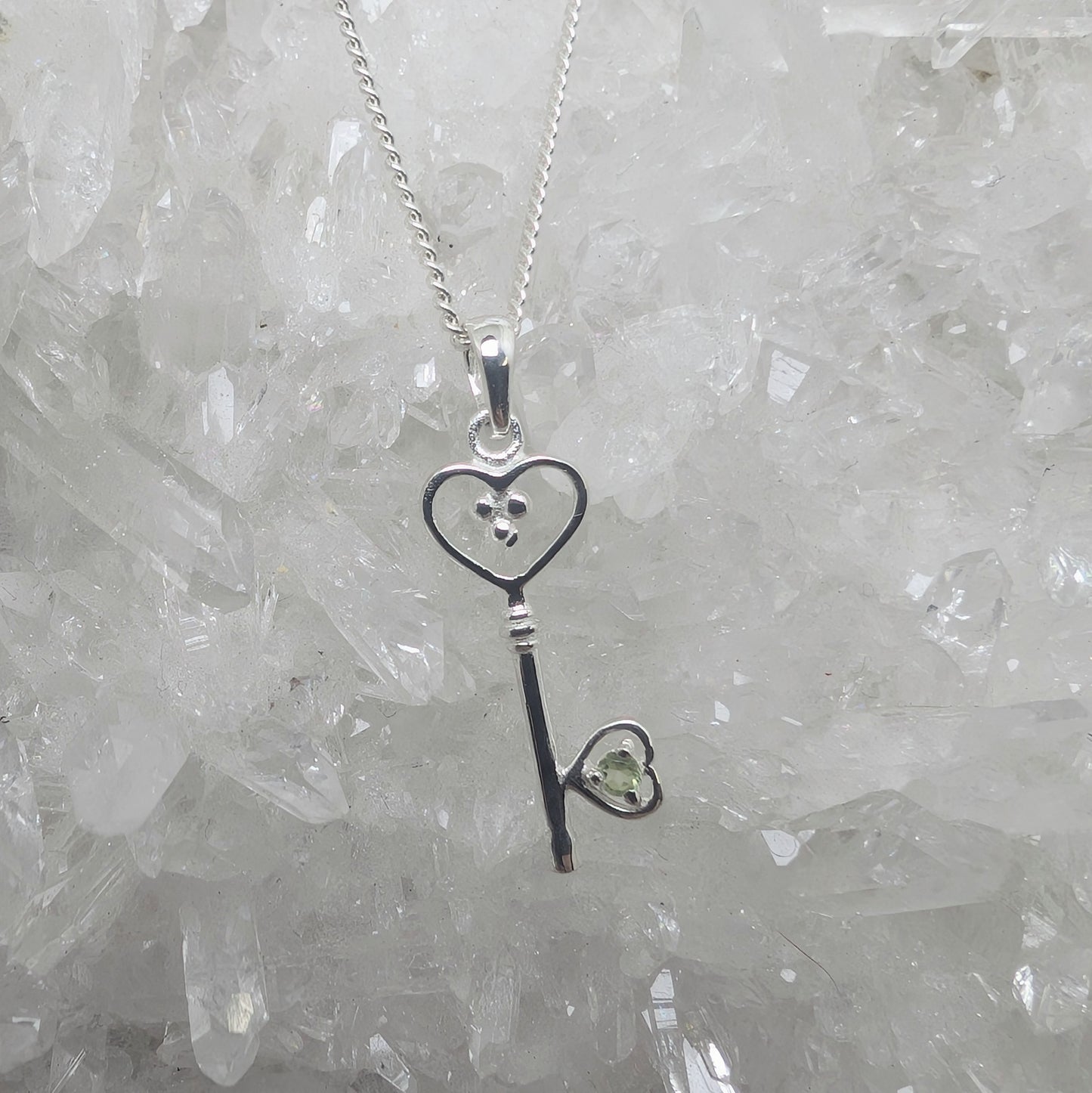 Key Pendant Sterling Silver