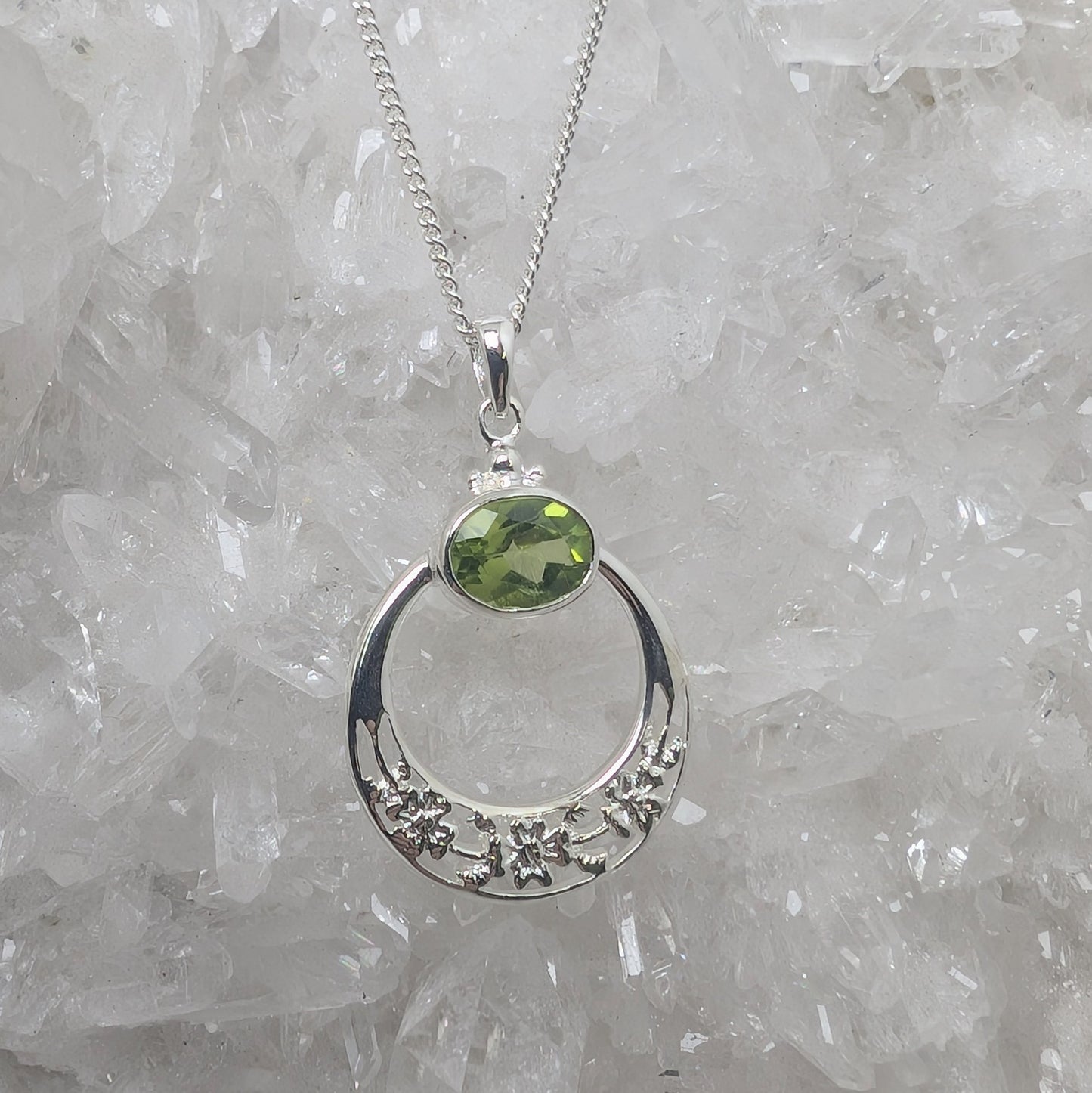 Celtic Hoop Sterling Silver Pendant