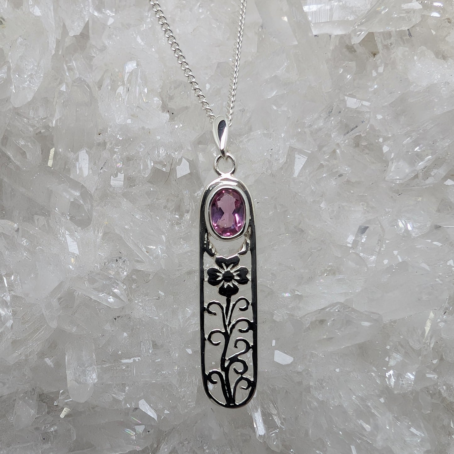 Paddle Sterling Silver Pendant