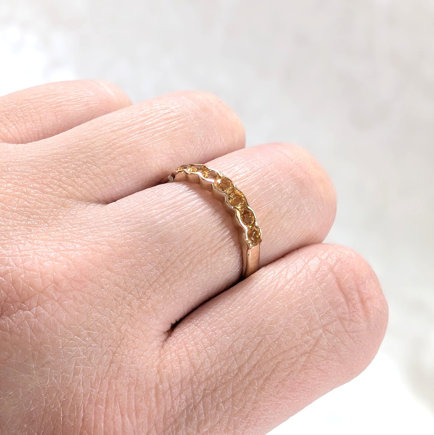 Citrine Ring 9ct R42