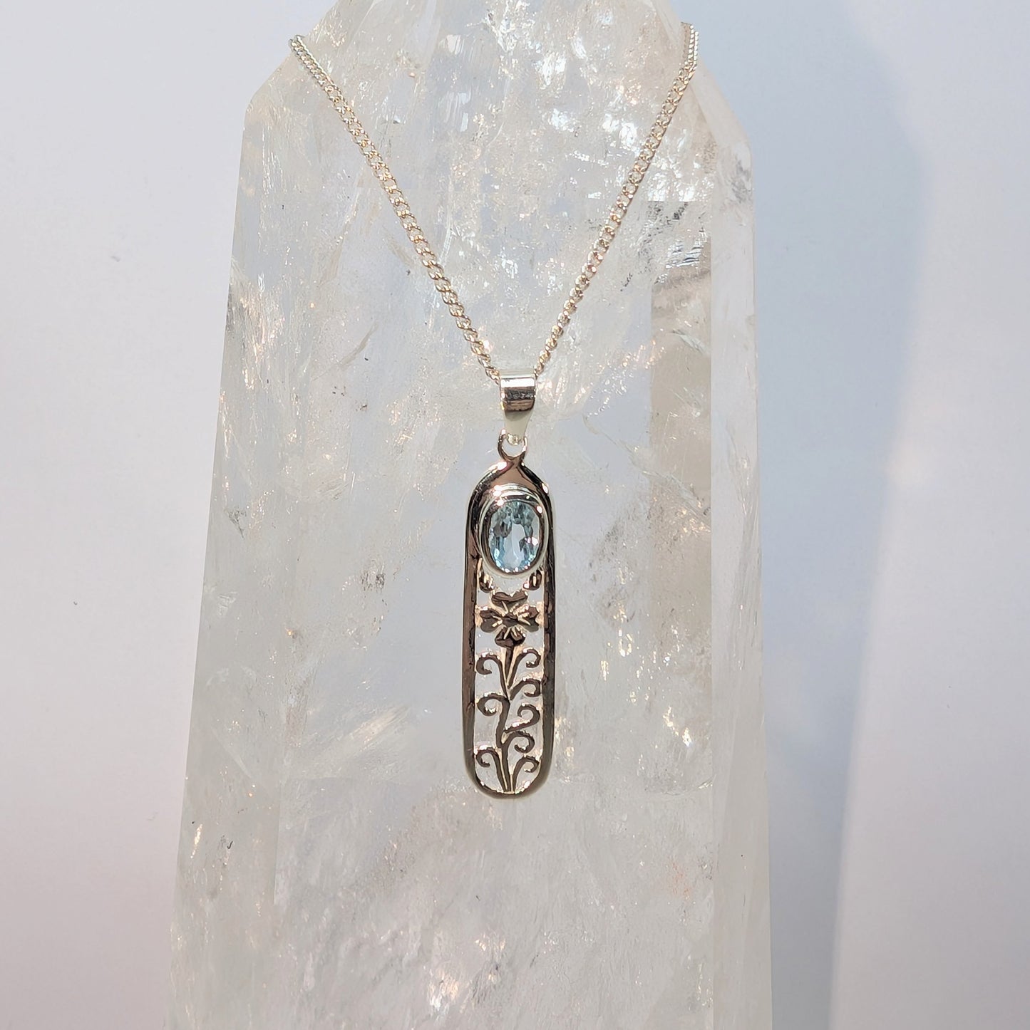 Paddle Sterling Silver Pendant