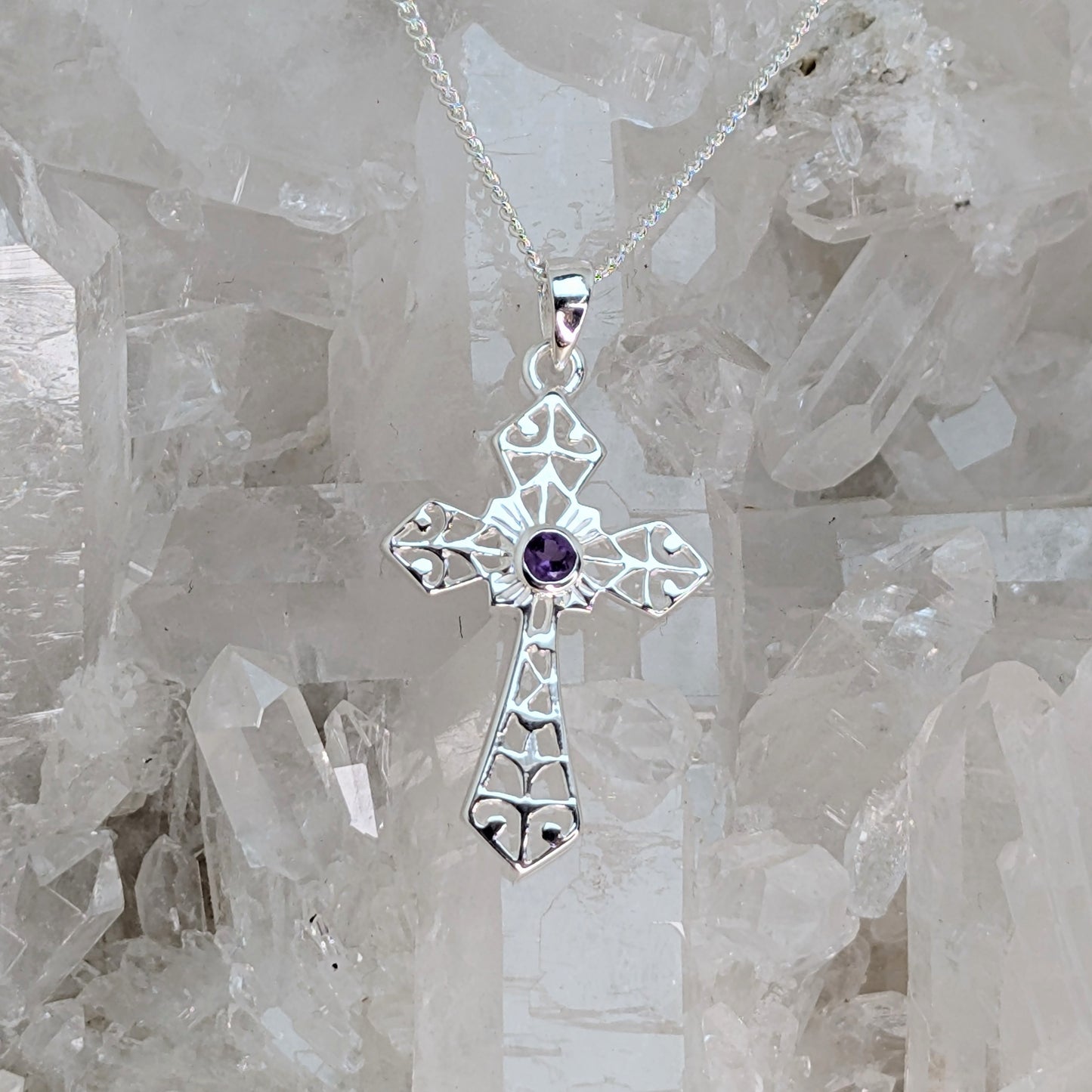 Celtic Cross Sterling Silver Pendant