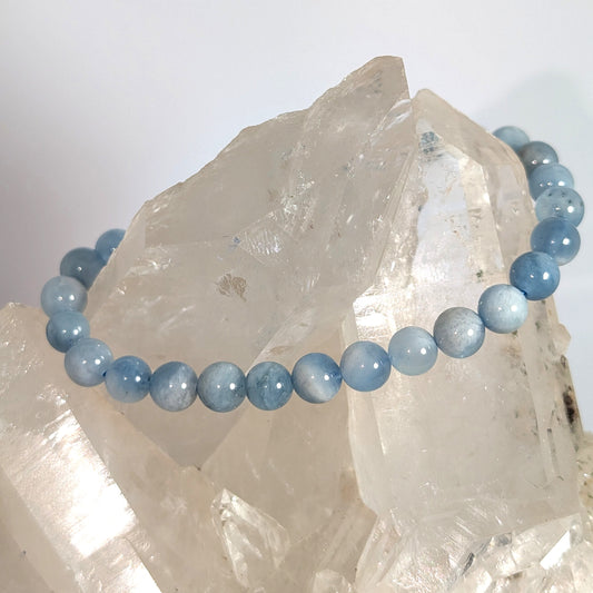 6mm Aquamarine Bracelet