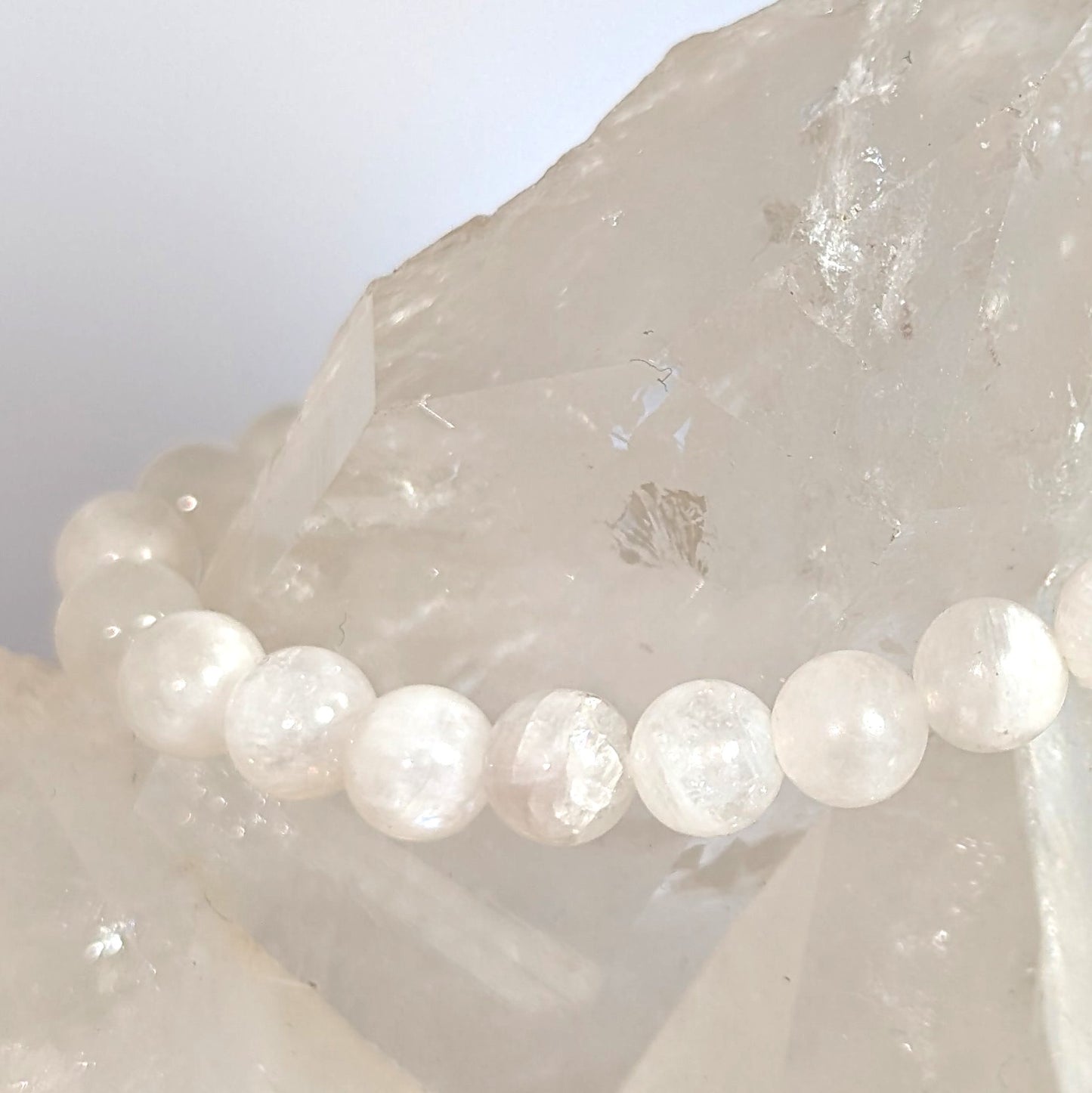 6mm Moonstone Bracelet