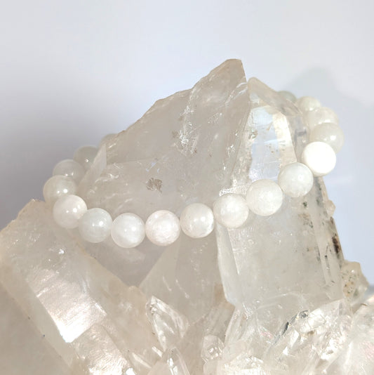 8mm Moonstone Bracelet