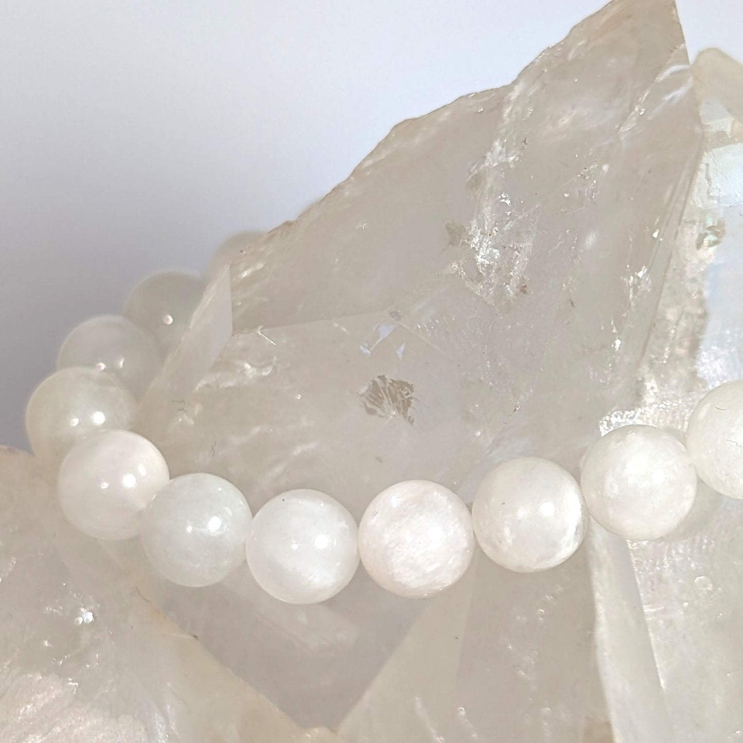 8mm Moonstone Bracelet