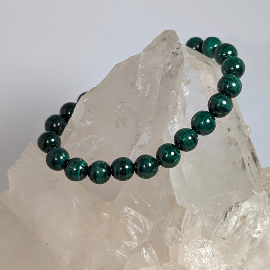 8mm Malachite Bracelet