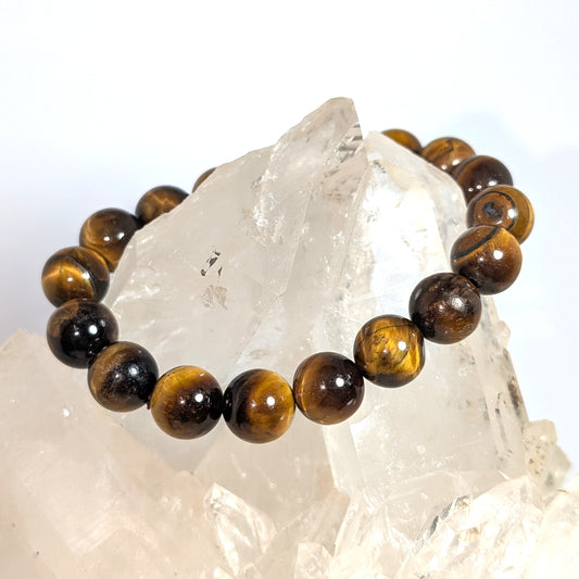 10mm Tigers Eye Bracelet