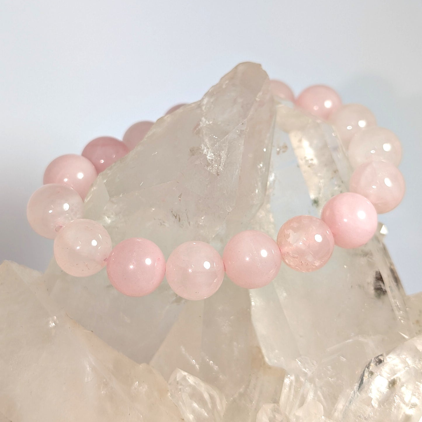 10mm Rose Quartz Bracelet