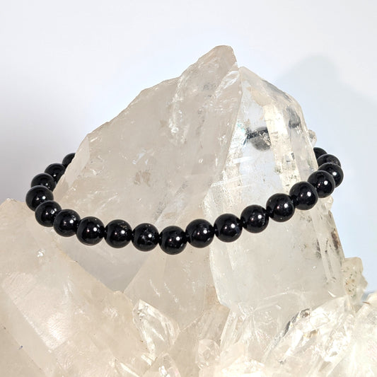 6mm Black Tourmaline Bracelet