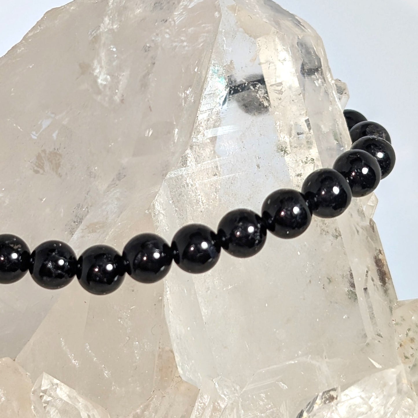 6mm Black Tourmaline Bracelet