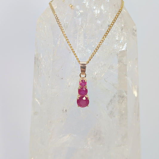 Snowman 9ct Gold Pendant