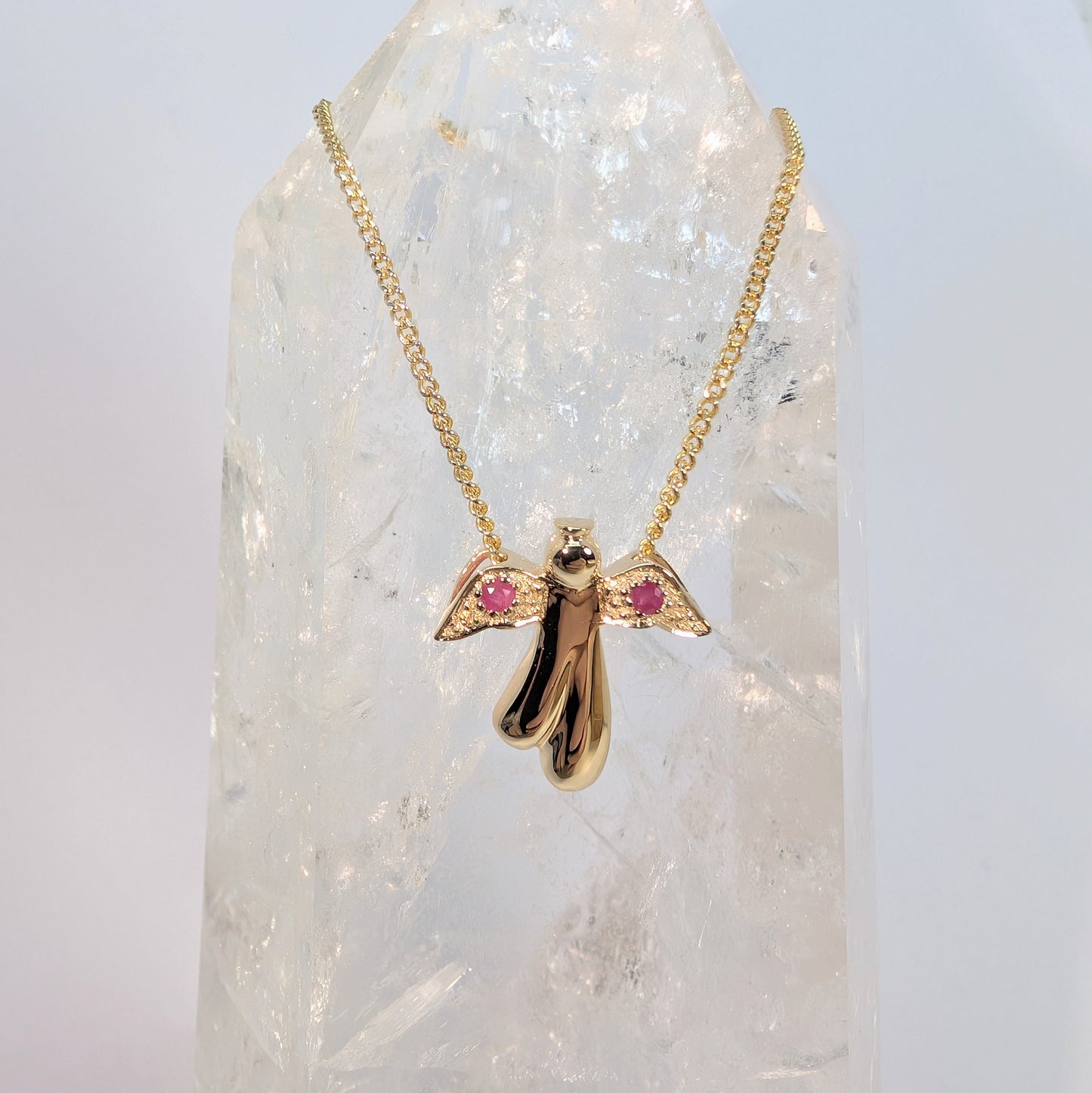 Angel 9ct Gold Pendant