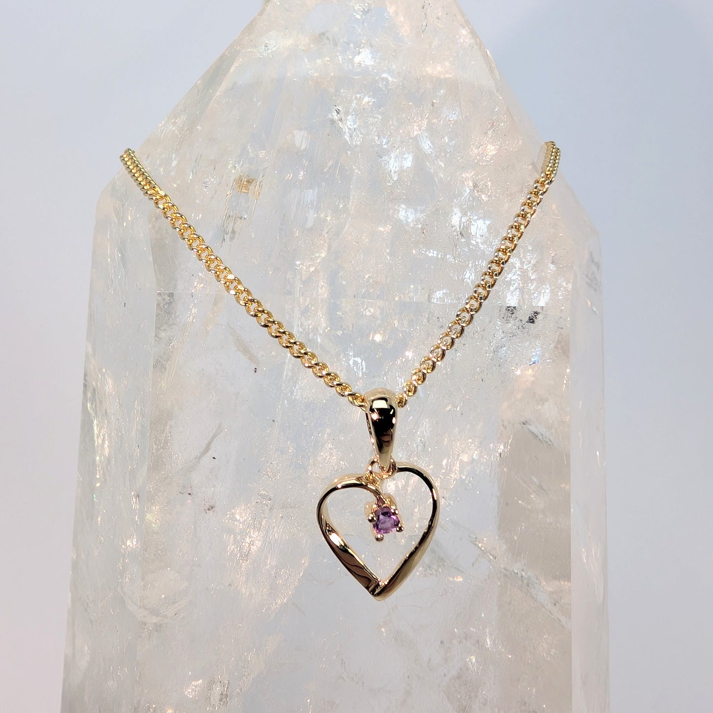 Heart 9ct Gold Pendant