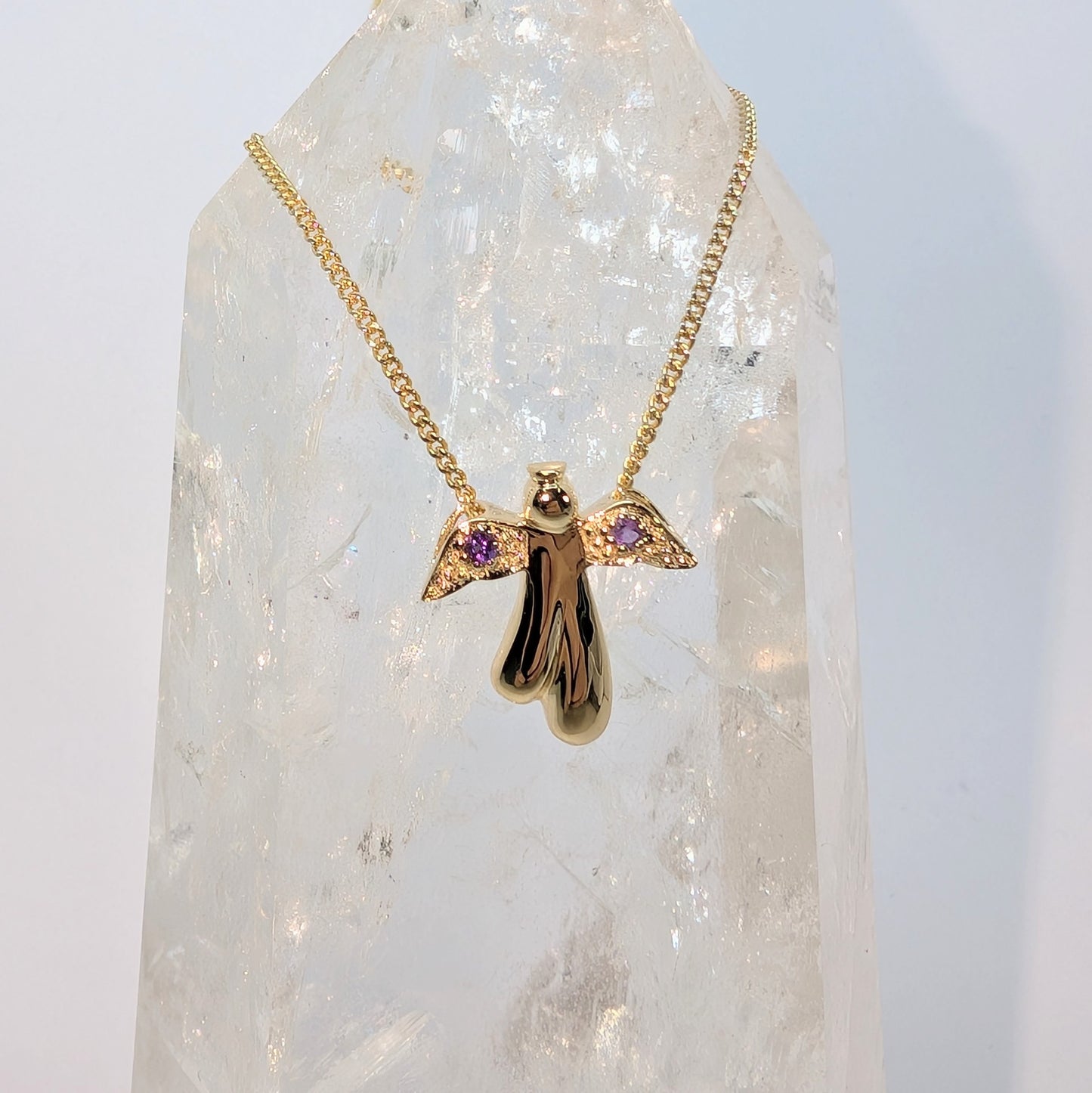 Angel 9ct Gold Pendant
