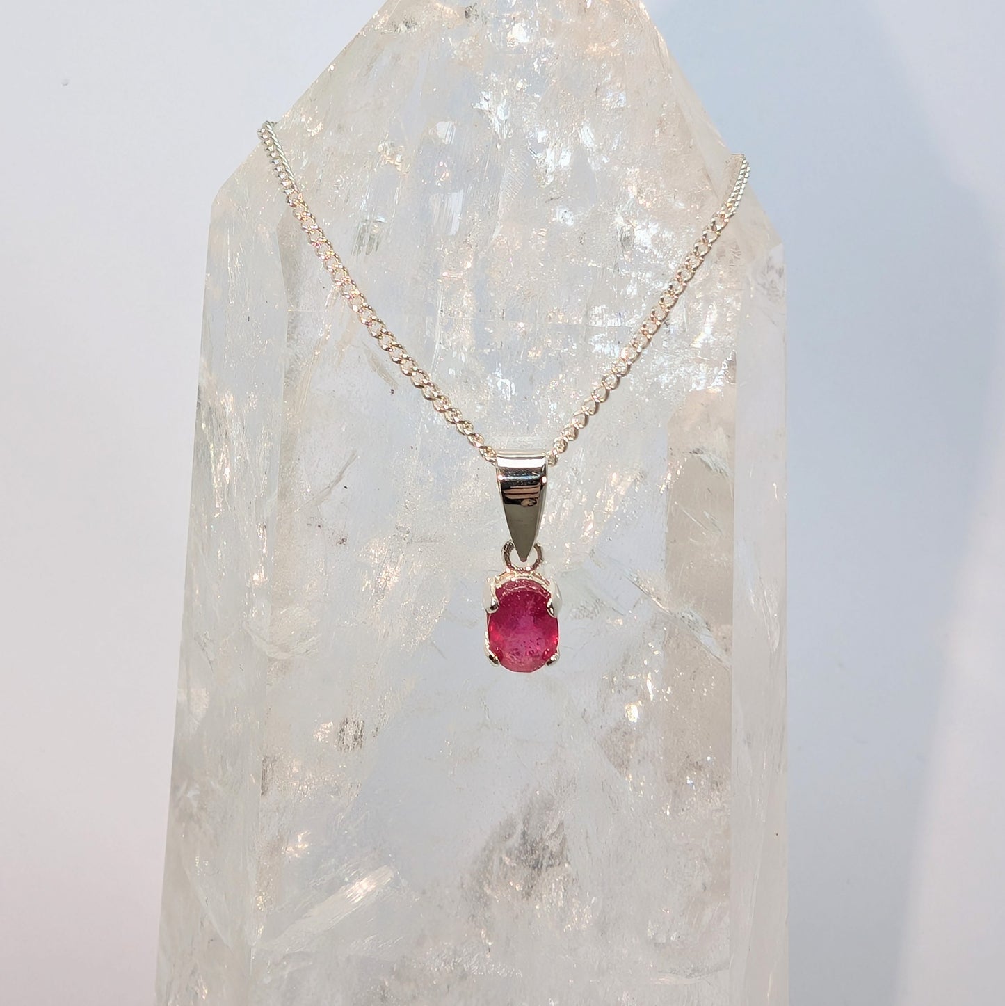 7x5 Sterling Silver Pendant