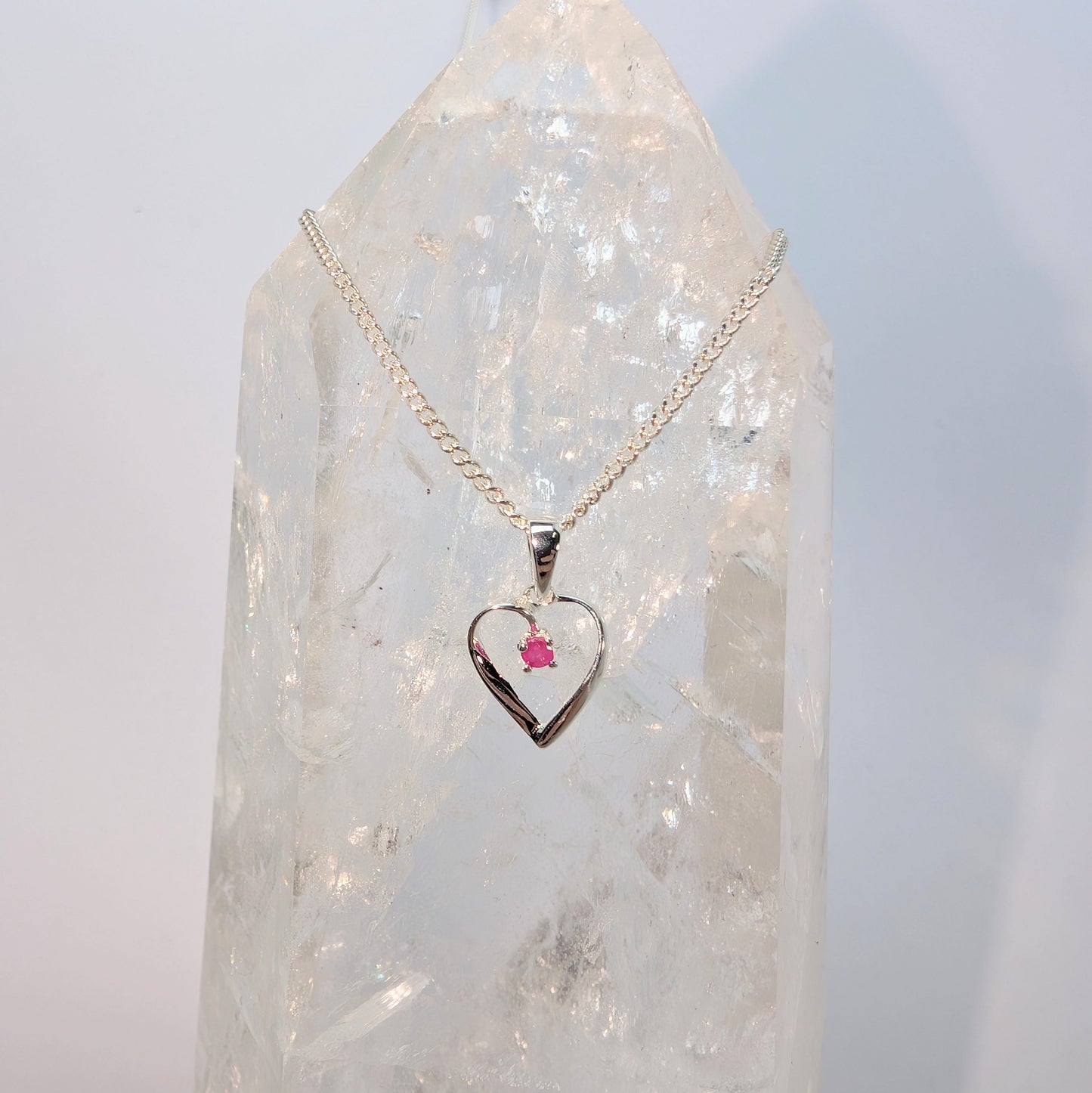 Heart Pendant Sterling Silver