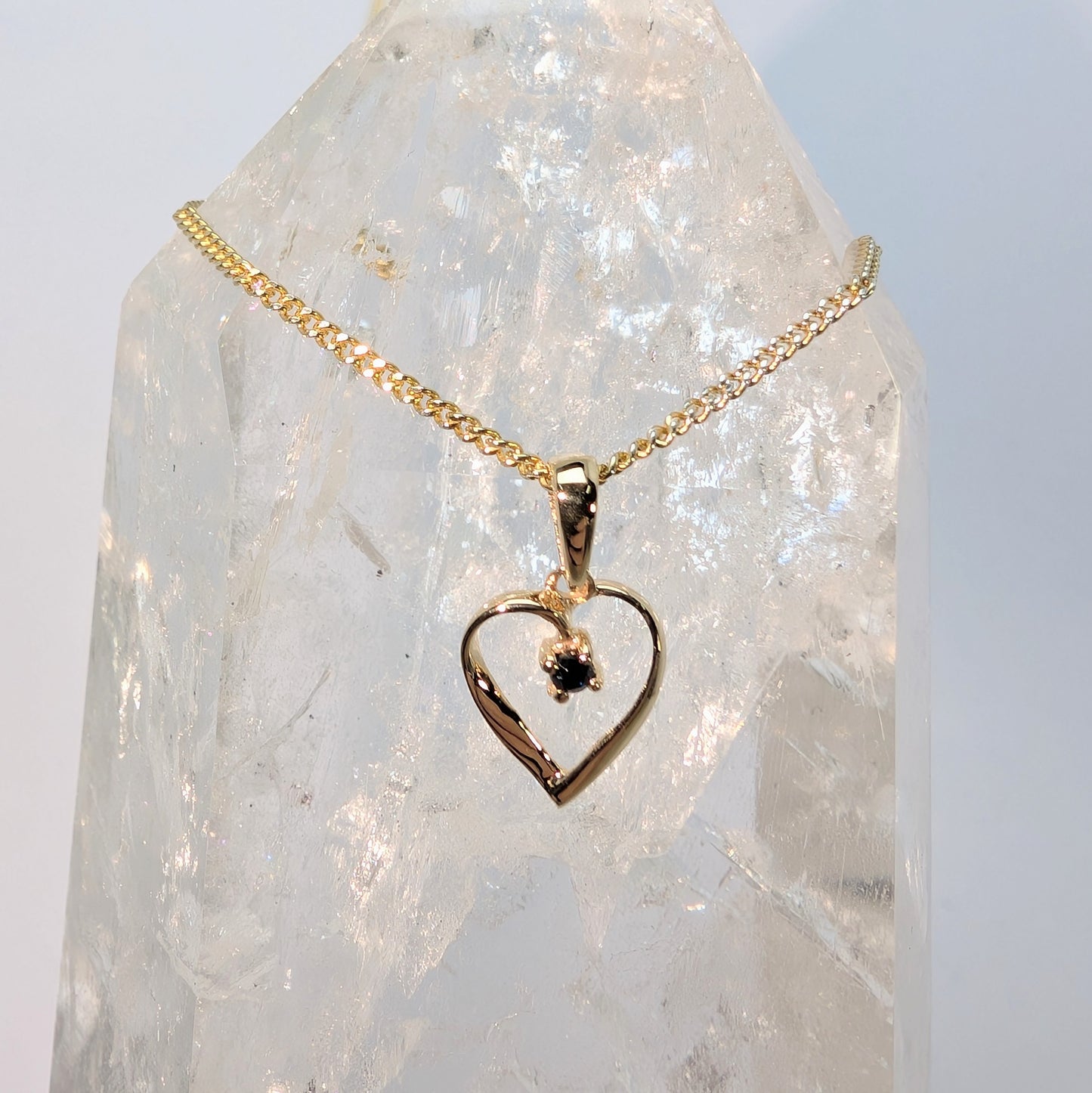 Heart 9ct Gold Pendant
