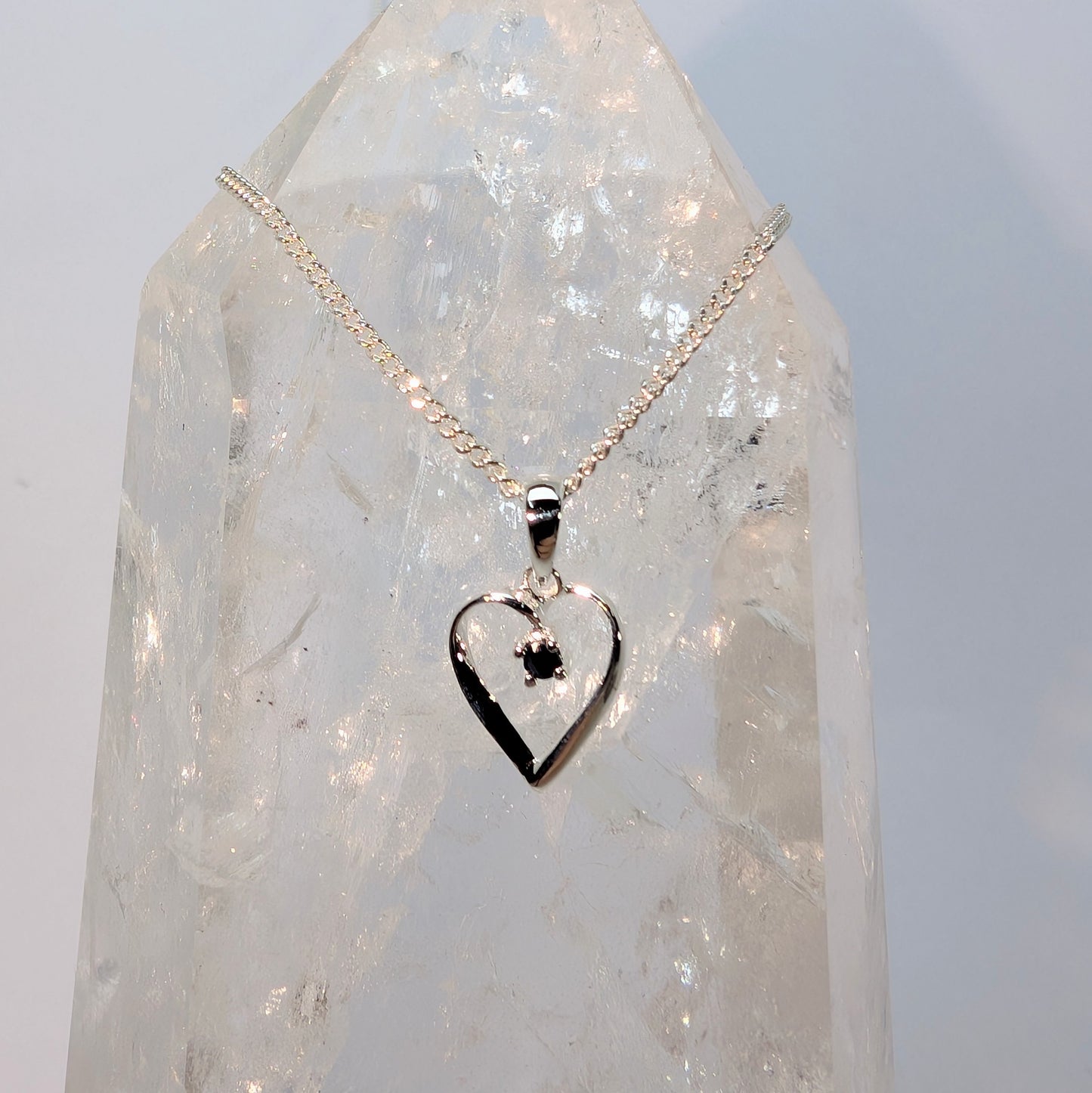 Heart Pendant Sterling Silver