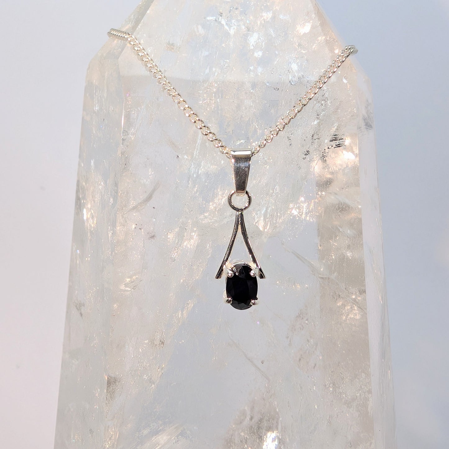 6x4A Sterling Silver Pendant