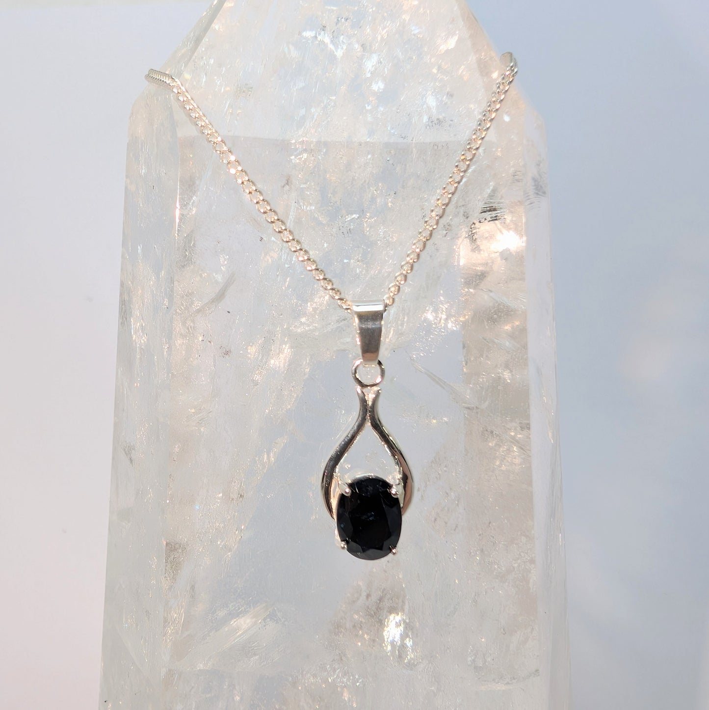 6x4B Sterling Silver Pendant