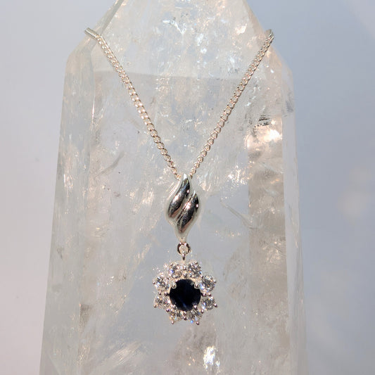 Cluster Sterling Silver Pendant