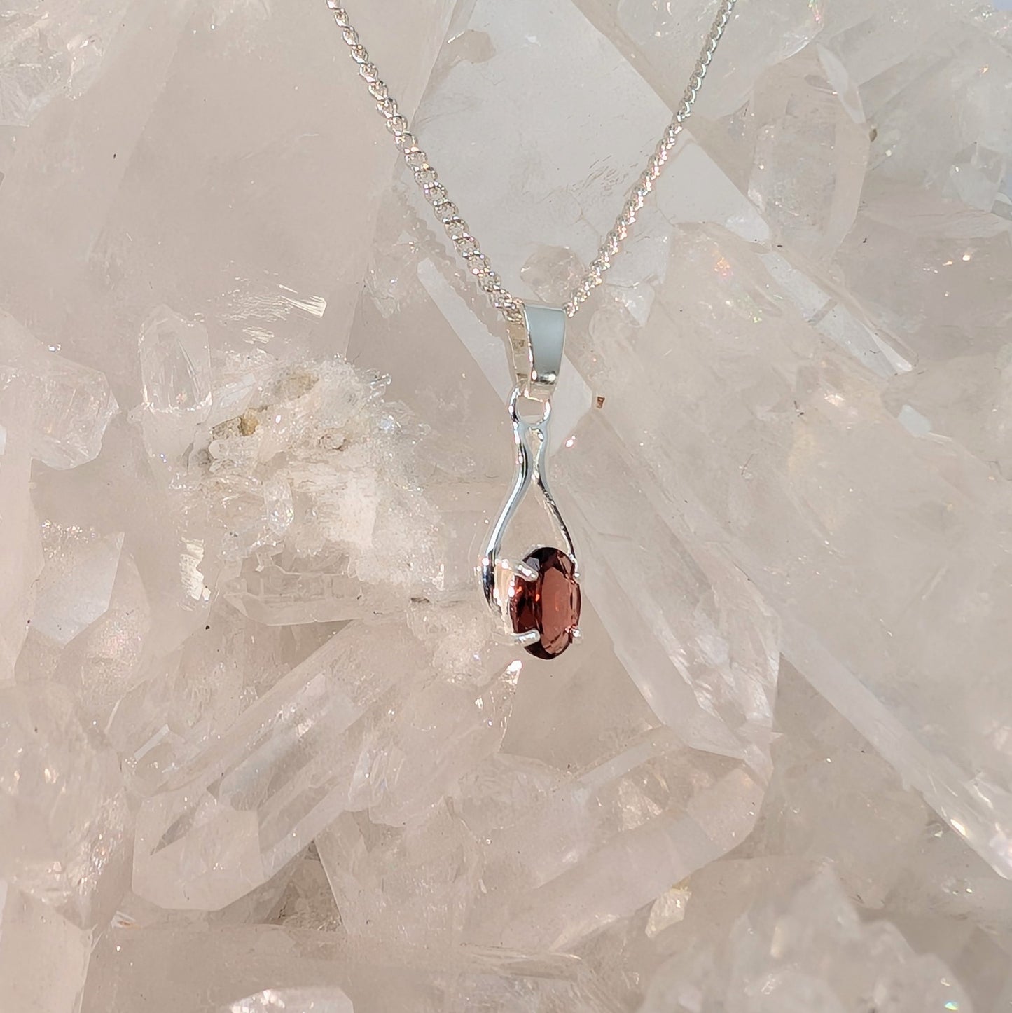 6x4B Sterling Silver Pendant