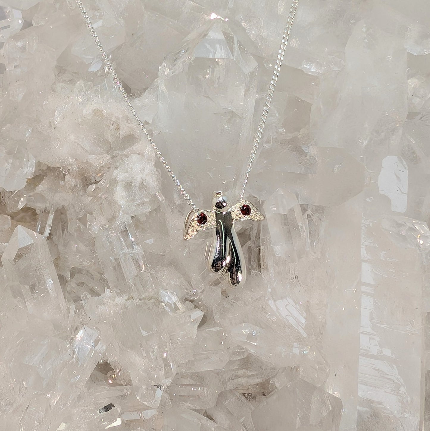 Angel Sterling Silver Pendant