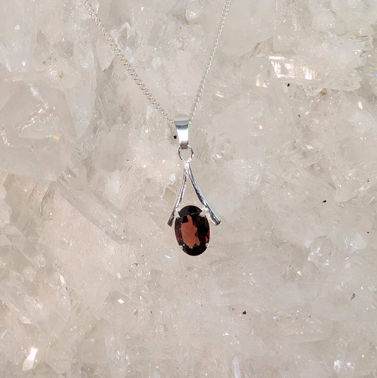 6x4A Sterling Silver Pendant