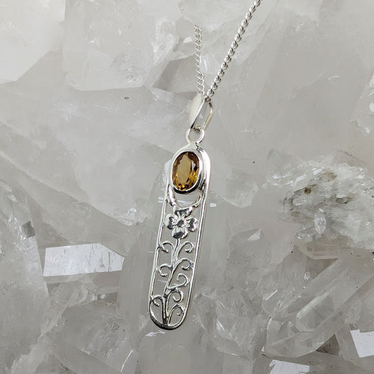 Paddle Sterling Silver Pendant