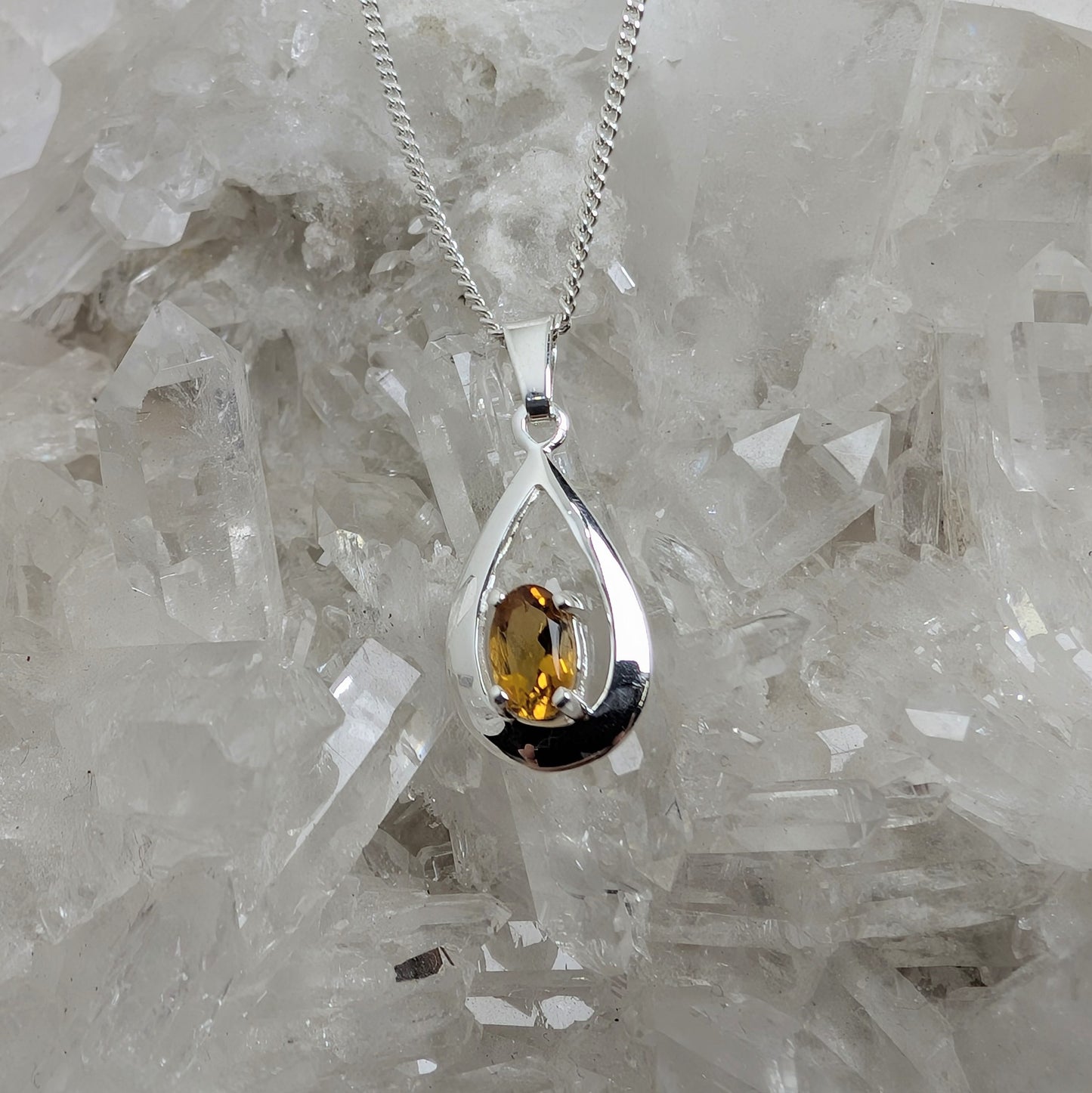 6x4C Sterling Silver Pendant