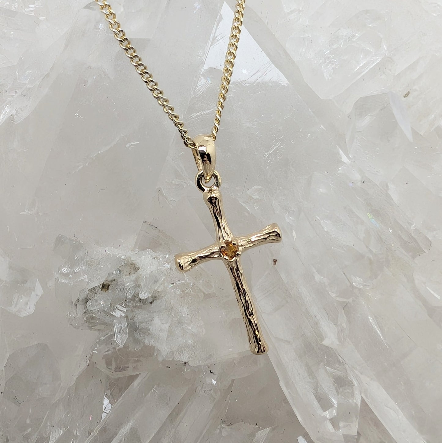 Cross 9ct Gold Pendant