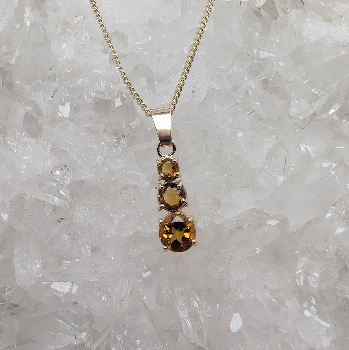 Snowman 9ct Gold Pendant